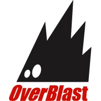 OverBlast logo, OverBlast contact details