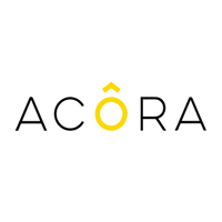 Acôra logo, Acôra contact details