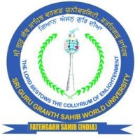 Sri Guru Granth Sahib World University logo, Sri Guru Granth Sahib World University contact details