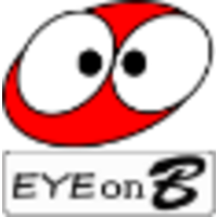 EYE on B logo, EYE on B contact details