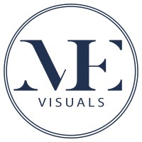 ME Visuals logo, ME Visuals contact details