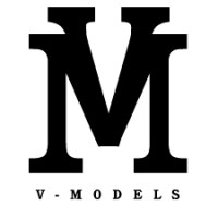 V-Models logo, V-Models contact details