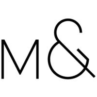 MG& logo, MG& contact details