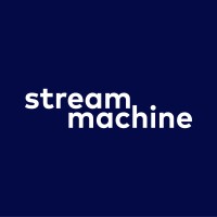 StreamMachine logo, StreamMachine contact details