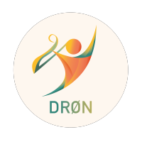 DRØN logo, DRØN contact details