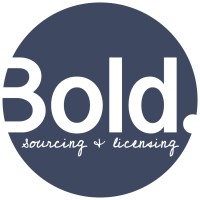 BOLD Sourcing & Licensing logo, BOLD Sourcing & Licensing contact details