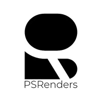 PSRenders logo, PSRenders contact details