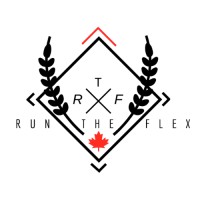 Run The Flex logo, Run The Flex contact details