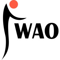 IWAO logo, IWAO contact details