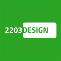 2203DESIGN logo, 2203DESIGN contact details