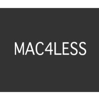 Mac4less logo, Mac4less contact details