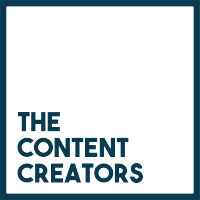 The Content Creators logo, The Content Creators contact details