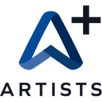 A Plus Artists logo, A Plus Artists contact details