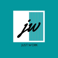 just.work logo, just.work contact details