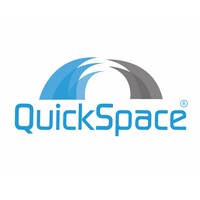 QuickSpace logo, QuickSpace contact details