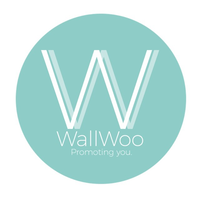 WallWoo logo, WallWoo contact details