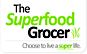 The Superfood Grocer logo, The Superfood Grocer contact details