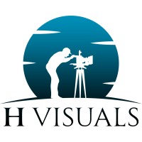 H Visuals logo, H Visuals contact details