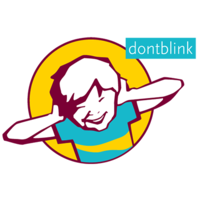 dontblink logo, dontblink contact details