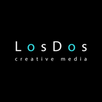 LosDos creative media logo, LosDos creative media contact details