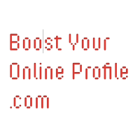 BoostYourOnlineProfile.com logo, BoostYourOnlineProfile.com contact details