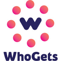 WhoGets logo, WhoGets contact details