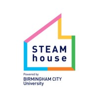 STEAMhouse logo, STEAMhouse contact details