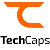 TechCaps logo, TechCaps contact details