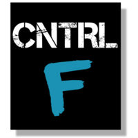 CNTRL F logo, CNTRL F contact details