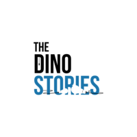 The Dino Stories logo, The Dino Stories contact details