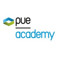 PUE Academy logo, PUE Academy contact details