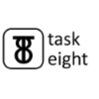 Task Eight logo, Task Eight contact details