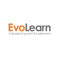 EvoLearn logo, EvoLearn contact details