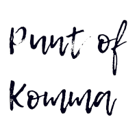 Punt of Komma logo, Punt of Komma contact details