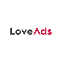 LoveAds logo, LoveAds contact details