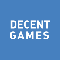 DecentGames.io logo, DecentGames.io contact details