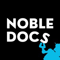 NobleDocs logo, NobleDocs contact details