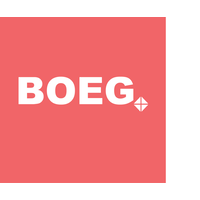 BOEG. logo, BOEG. contact details