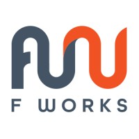 F-works logo, F-works contact details