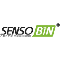 SensoBin logo, SensoBin contact details