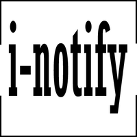 i-notify logo, i-notify contact details