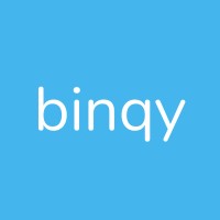 Binqy logo, Binqy contact details