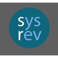 Sysrev logo, Sysrev contact details