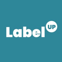 LabelUP logo, LabelUP contact details