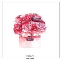 Mikko fleurs en papier logo, Mikko fleurs en papier contact details