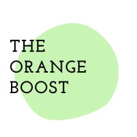 The Orange Boost logo, The Orange Boost contact details