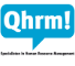 Qhrm! logo, Qhrm! contact details