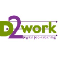 D2work logo, D2work contact details