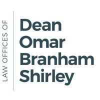 Dean Omar Branham Shirley, LLP logo, Dean Omar Branham Shirley, LLP contact details