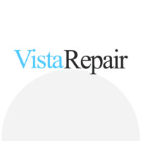 VistaRepair logo, VistaRepair contact details